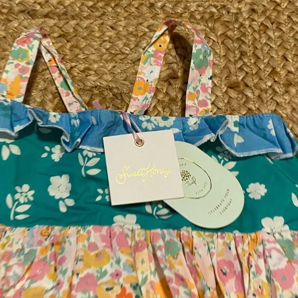 SweetHoney girls floral spring dress - Picture 5 of 12